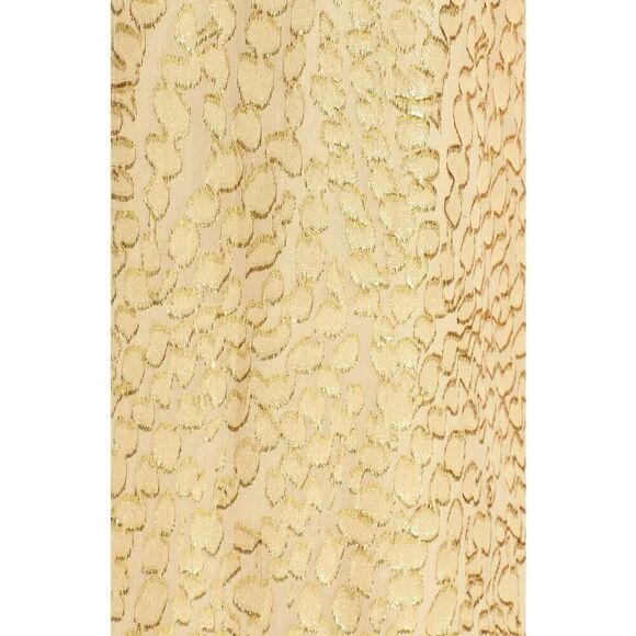 Lilly Pulitzer Silk Betty Metallic Gold Jacquard Packin Heat Chiffon Dress XS - Picture 6 of 12